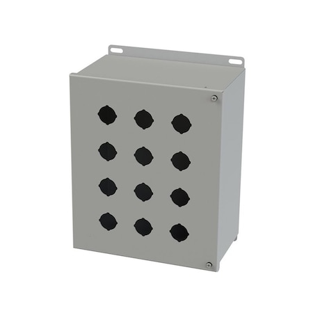 Saginaw Control & Engineering Hinged PB Enclosure SCE-12PBH